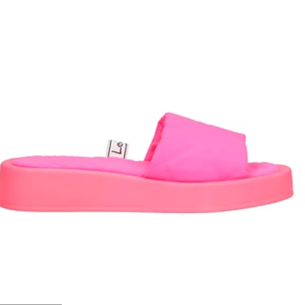 Lemar Pink Slide Sandal Size